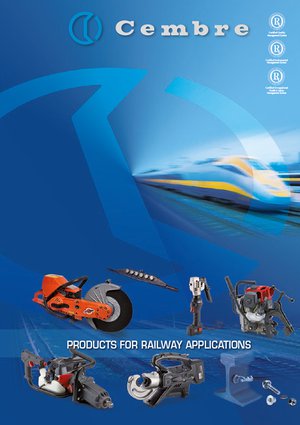 Cembre Products for Railway Applications 2015