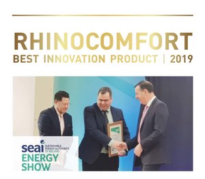 Unidade de ventilação com recuperador de calor e higienização da Aspira Rhinocomfort, distinguido como o melhor produto inovador 2019. 