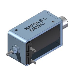 ÉLECTROAIMANT LINÉAIRE DE SIMPLE EFFET TYPE ER35_C