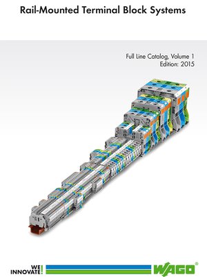 Wago Rail Mounted Terminal Blocks 2015