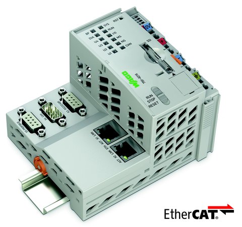 PFC200 a nova gama controladores WAGO com Master EtherCAT®